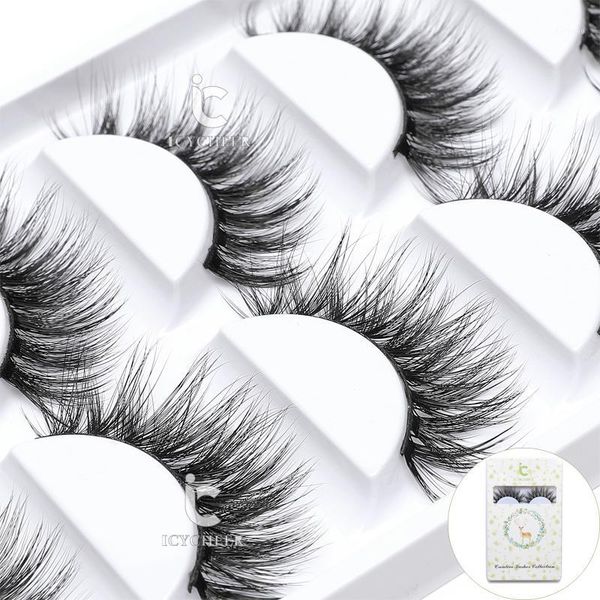 pairs 3d real mink 5 false eyelashes reusable soft long natural look black fake winged messy1
pairs 3d real mink 5 false eyelashes reusable soft long natural look black fake winged messy1