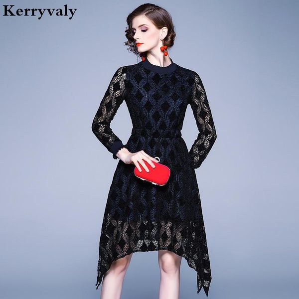 casual dresses robe vintage women trendy irregular lace dress ropa mujer verano 2021 autumn long sleeves navy blue midi party k6294, Black;gray
casual dresses robe vintage women trendy irregular lace dress ropa mujer verano 2021 autumn long sleeves navy blue midi party k6294, Black;gray