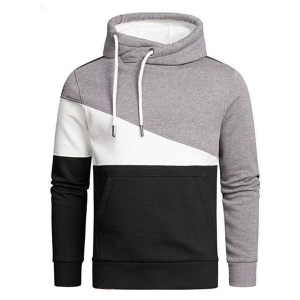 men's hoodies & sweatshirts men pullovers color block front pocket pullover hoodie long sleeve hooded turtleneck sweatshirt outerwear a, Black
men's hoodies & sweatshirts men pullovers color block front pocket pullover hoodie long sleeve hooded turtleneck sweatshirt outerwear a, Black