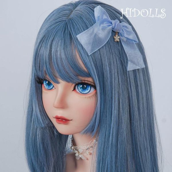 party masks (hidolls 29) custom female girl silica resin half head cosplay anime role play bjd kigurumi crossdresser doll mask
party masks (hidolls 29) custom female girl silica resin half head cosplay anime role play bjd kigurumi crossdresser doll mask