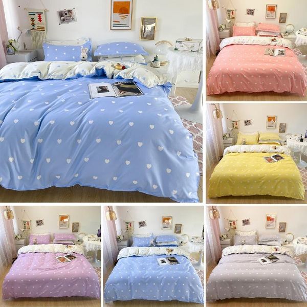 bedding sets women fashion heart print set ins style quilt cover duvet with pillowcase single twin full king size
bedding sets women fashion heart print set ins style quilt cover duvet with pillowcase single twin full king size