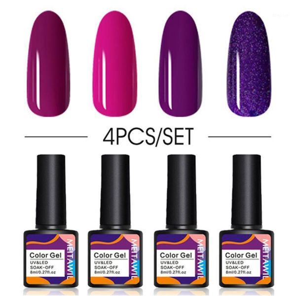 4pcs nail gel polish semi-permanent uv led lamp glitter for manicure set 8ml art base coat lacquer varnishes1
4pcs nail gel polish semi-permanent uv led lamp glitter for manicure set 8ml art base coat lacquer varnishes1