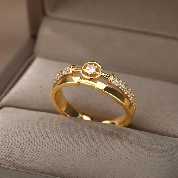wedding rings korean style zircon for women girls crystal engagement ring adjustable open cuff vintage jewelry bague gift, Slivery;golden
wedding rings korean style zircon for women girls crystal engagement ring adjustable open cuff vintage jewelry bague gift, Slivery;golden