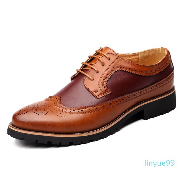 shoes men brogues shoes lace-up bullock business wedding dress shoes male formal, Black
shoes men brogues shoes lace-up bullock business wedding dress shoes male formal, Black