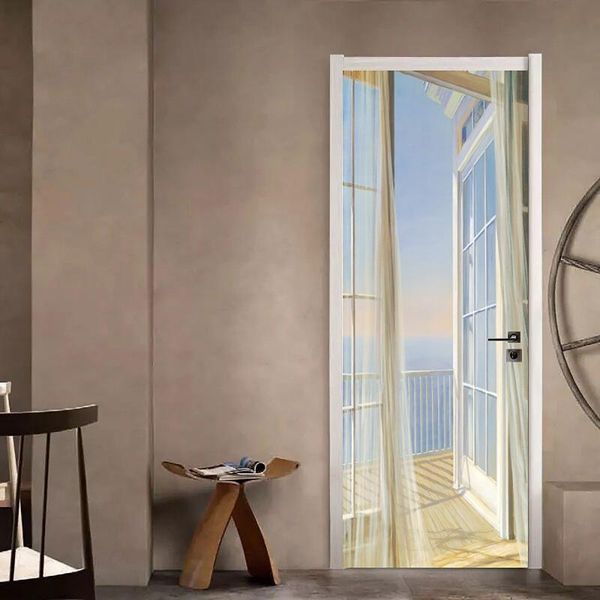 wall stickers door 3d detachable waterproof bedroom living room diy for wallpaper home
wall stickers door 3d detachable waterproof bedroom living room diy for wallpaper home