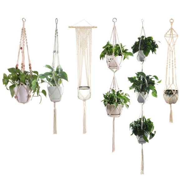 other garden supplies handmade flower pot net bag home planter hanger macrame braided plant hanging basket balcony decor
other garden supplies handmade flower pot net bag home planter hanger macrame braided plant hanging basket balcony decor