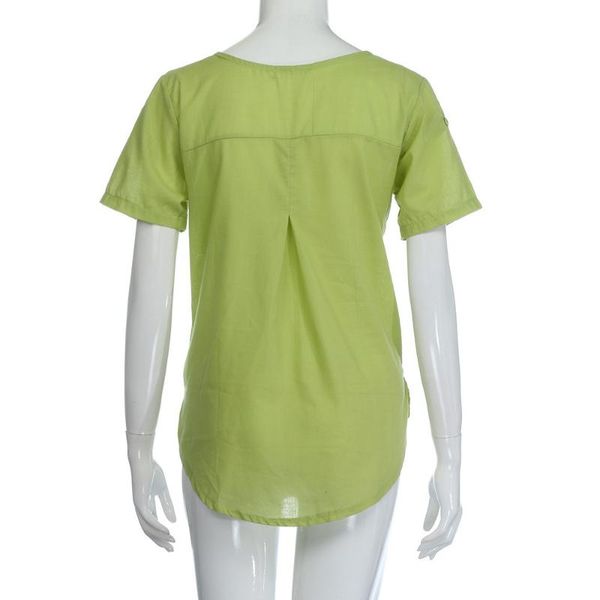 women's t-shirt linen short-sleeve loose cotton high-quality women summer solid color mujer camisetas, White
women's t-shirt linen short-sleeve loose cotton high-quality women summer solid color mujer camisetas, White
