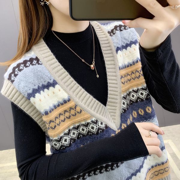 women's winter 2021 fashion sweater, vt, women's knitting, spring and autumn wear, students, Black;white
women's winter 2021 fashion sweater, vt, women's knitting, spring and autumn wear, students, Black;white