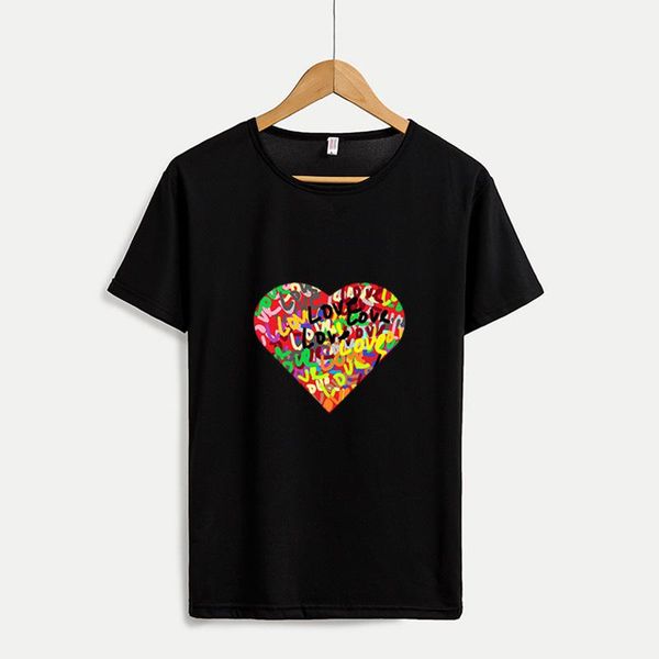 women's t-shirt graphic t shirt o neck short sleeve love print streetswear original women summer sweet tee cute clothes for girl, White
women's t-shirt graphic t shirt o neck short sleeve love print streetswear original women summer sweet tee cute clothes for girl, White
