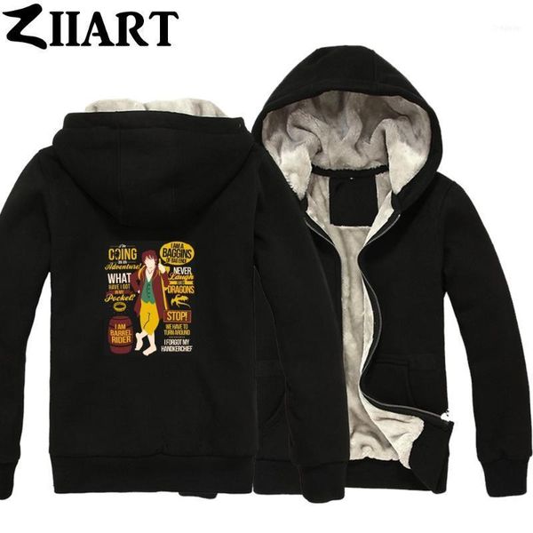 i'm a baggins of bag bilbo the hobbit: an unexpected journey boys man male full zip autumn winter plus velvet parkas ziiart1, Black
i'm a baggins of bag bilbo the hobbit: an unexpected journey boys man male full zip autumn winter plus velvet parkas ziiart1, Black