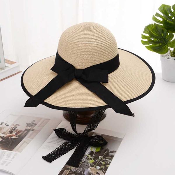 wide brim hats summer big side beach hat outdoor travel holiday cap women sun shade straw bow folding, Blue;gray
wide brim hats summer big side beach hat outdoor travel holiday cap women sun shade straw bow folding, Blue;gray