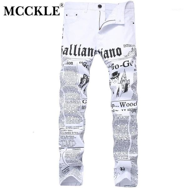 men's jeans mcckle autumn men denim trousers white printing spaper casual pants mens painted skinny for man size 28-421 c03e, Blue
men's jeans mcckle autumn men denim trousers white printing spaper casual pants mens painted skinny for man size 28-421 c03e, Blue