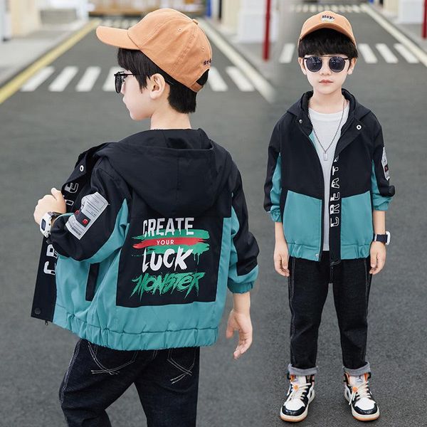 jackets children clothes teens casual sport coat spring autumn fashion boy hooded jacket kids letter printing outerwear 6 7 9 13 14y, Blue;gray
jackets children clothes teens casual sport coat spring autumn fashion boy hooded jacket kids letter printing outerwear 6 7 9 13 14y, Blue;gray
