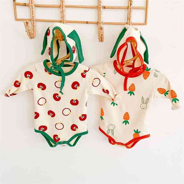 autumn 0-3yrs girl's girl long sleeve cotton one-piece tomato radish clothes +pants+ hat baby bodysuits 210417, Blue
autumn 0-3yrs girl's girl long sleeve cotton one-piece tomato radish clothes +pants+ hat baby bodysuits 210417, Blue