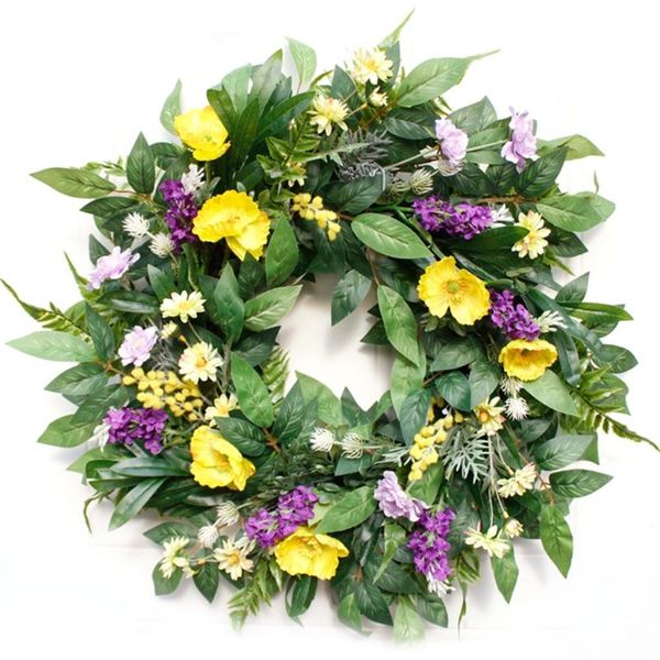 decorative flowers & wreaths 22inch artificial spring wreat front door wreath handcrafted for outdoor home wall party wedding decor
decorative flowers & wreaths 22inch artificial spring wreat front door wreath handcrafted for outdoor home wall party wedding decor