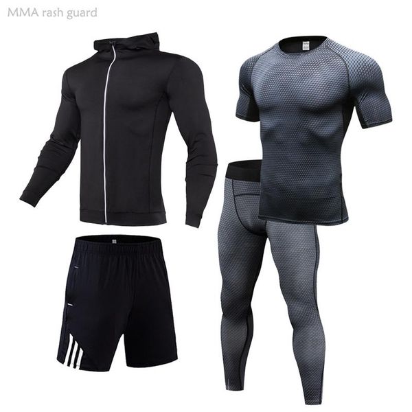 compression sport suit male rash guard short training kit 2/4 piece tracksuit men quick dry fitness squat-proof leggings men's tracksui, Gray
compression sport suit male rash guard short training kit 2/4 piece tracksuit men quick dry fitness squat-proof leggings men's tracksui, Gray