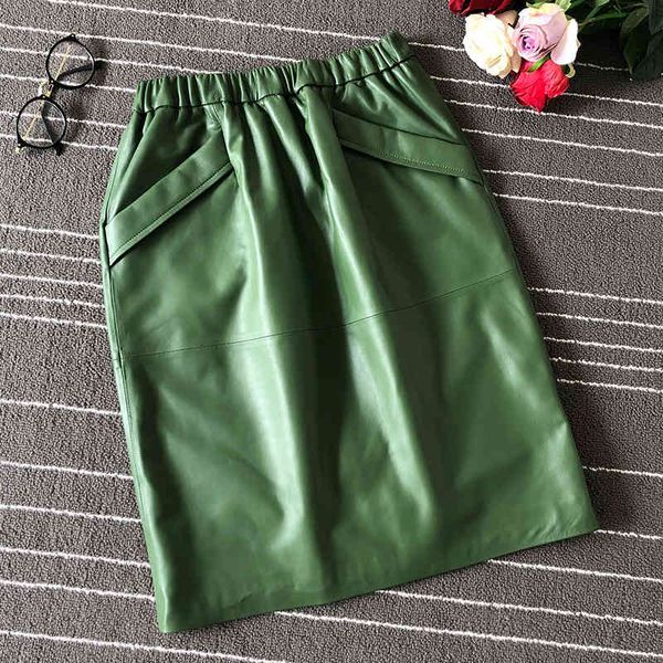 skirts 2021 autumn wonen of royal leather pencil fashionable women's elastic waistband a953, Black
skirts 2021 autumn wonen of royal leather pencil fashionable women's elastic waistband a953, Black