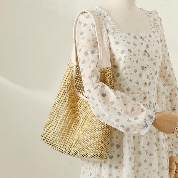 shoulder bags sac ete 2021 arrival summer large tote bag ladies hand casual beach purse straw handbags patchwork leather
shoulder bags sac ete 2021 arrival summer large tote bag ladies hand casual beach purse straw handbags patchwork leather