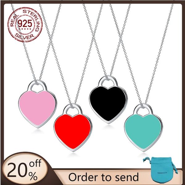 pendant necklaces jewelry classic enamel love necklace s925 original sterling silver birthday gift for girlfriend
pendant necklaces jewelry classic enamel love necklace s925 original sterling silver birthday gift for girlfriend