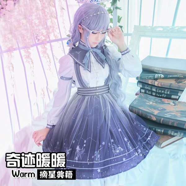 luxury casual dresses jiangnan family miracle warm cos cloth women's cartoon star picking classics lolita drs cosplay clothing women, Black;gray
luxury casual dresses jiangnan family miracle warm cos cloth women's cartoon star picking classics lolita drs cosplay clothing women, Black;gray