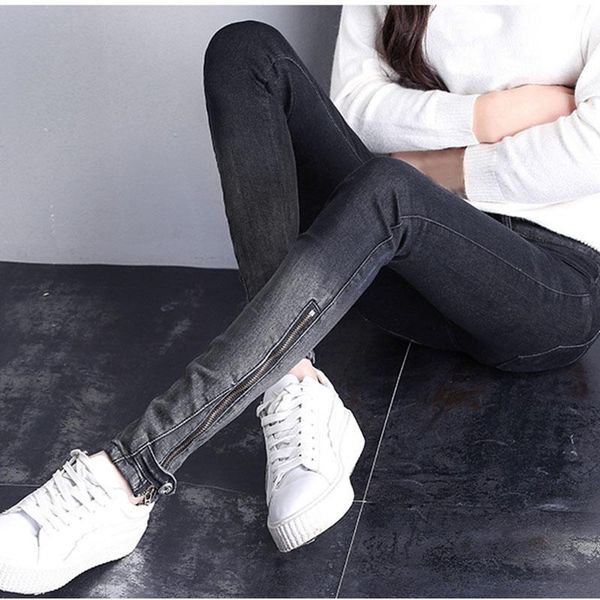 Women's Jeans Women Plus Size Zip Side Hem Black Gradient Color Pencil Mom 4XL Zipper Stretch Skinny Long Sexy Denim Pants 57IY, Blue
Women's Jeans Women Plus Size Zip Side Hem Black Gradient Color Pencil Mom 4XL Zipper Stretch Skinny Long Sexy Denim Pants 57IY, Blue