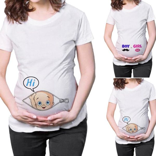 maternity & tees telotuny 2021 women pregnancy clothes baby now loading t shirt summer short sleeve pregnant cartoon t-shirts, White
maternity & tees telotuny 2021 women pregnancy clothes baby now loading t shirt summer short sleeve pregnant cartoon t-shirts, White