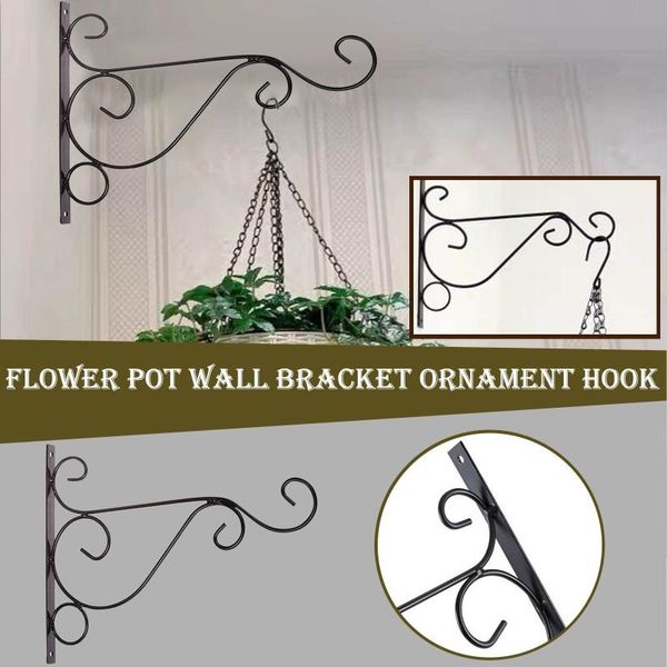 hooks & rails hanging plants bracket wall flower pot support hook iron hanger holder balcony home decoration #p2
hooks & rails hanging plants bracket wall flower pot support hook iron hanger holder balcony home decoration #p2