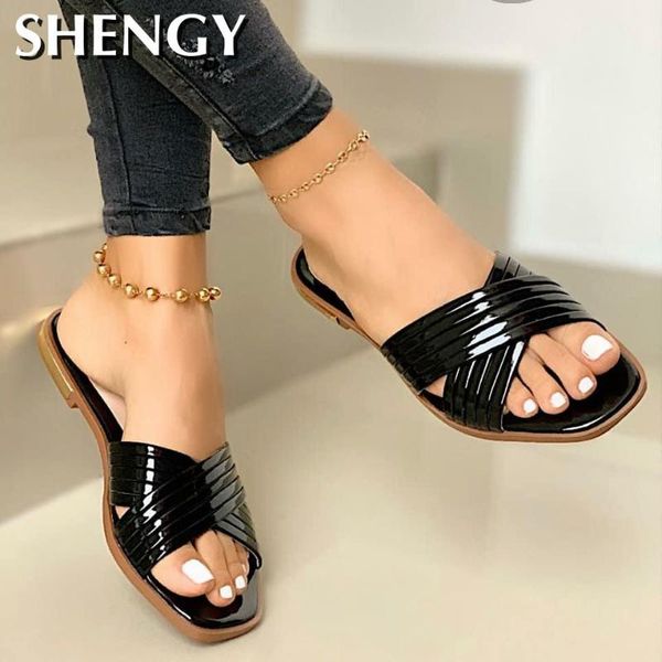 ladies slippers beach summer shoes bling gold female flat slides outdoor women casual sandals plus size 35-43, Black
ladies slippers beach summer shoes bling gold female flat slides outdoor women casual sandals plus size 35-43, Black