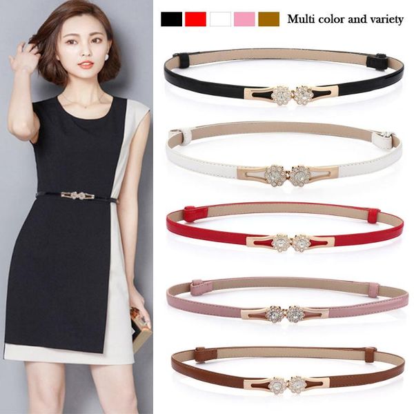 leather belt dress simple versatile fashion women adjustable thin skinny metal buckle waistband accessories belts, Black;brown
leather belt dress simple versatile fashion women adjustable thin skinny metal buckle waistband accessories belts, Black;brown