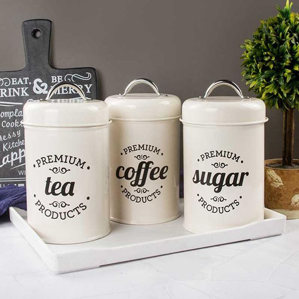 storage bottles & jars set of 3 air tight metal jar with lid coffee beans tea spice sugar oatmeal sealing organizer kitchen dry food contain
storage bottles & jars set of 3 air tight metal jar with lid coffee beans tea spice sugar oatmeal sealing organizer kitchen dry food contain