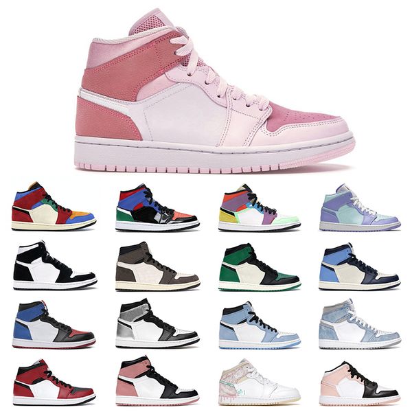 jumpman 1 1s baskeyball shoes digital pink fearless multi patent bloodline mens trainer sport sneakers size us 5.5-12
jumpman 1 1s baskeyball shoes digital pink fearless multi patent bloodline mens trainer sport sneakers size us 5.5-12