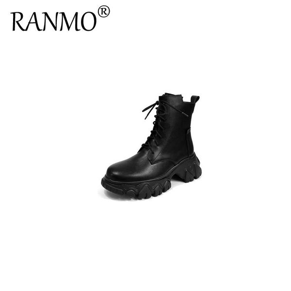 boots autumn and winter women's boots, all-match thick-soled increased short handsome punk motorcycle boot, Black
boots autumn and winter women's boots, all-match thick-soled increased short handsome punk motorcycle boot, Black