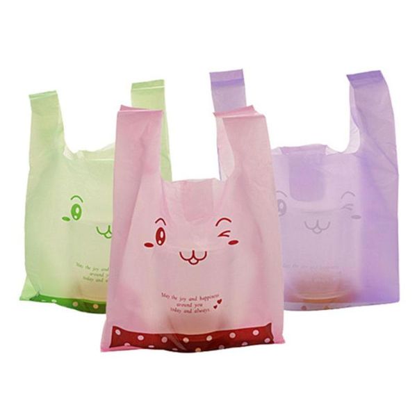 hanging baskets 100pcs cartoon pattern printing shopping bag with handles for storage
hanging baskets 100pcs cartoon pattern printing shopping bag with handles for storage