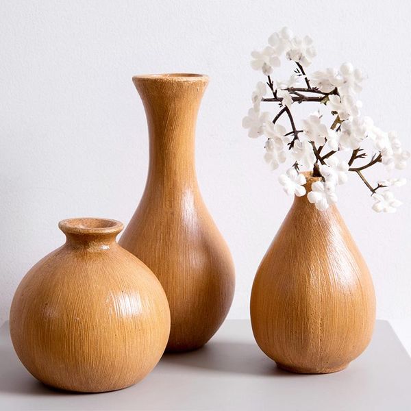 vases 1pc retro wooden vase living room flower arrangement simple modern dried ornaments
vases 1pc retro wooden vase living room flower arrangement simple modern dried ornaments