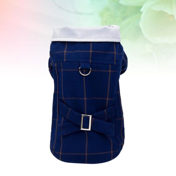 dog apparel pet checked blazer stylish two-legged clothing hangable hauling cable clothes for winter autumn wear blue si
dog apparel pet checked blazer stylish two-legged clothing hangable hauling cable clothes for winter autumn wear blue si