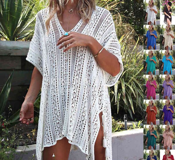 summer swimwear cover up women tunic sun protection knitted dress clothing bathing suit bikini blouse swimming beach wear, Black;gray
summer swimwear cover up women tunic sun protection knitted dress clothing bathing suit bikini blouse swimming beach wear, Black;gray