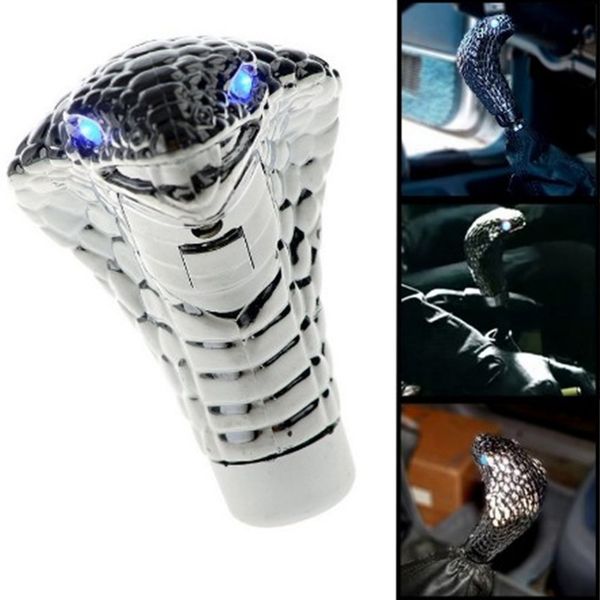 2021 cobras snake shape box handle with led light levers knob car modification gear stick
2021 cobras snake shape box handle with led light levers knob car modification gear stick
