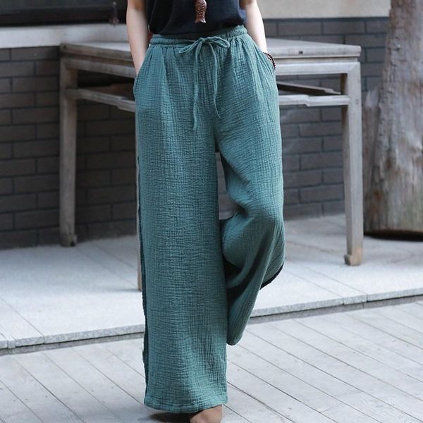 women's pants & capris women casual cotton linen long solid loose high spring summer elastic waist wide leg, Black;white
women's pants & capris women casual cotton linen long solid loose high spring summer elastic waist wide leg, Black;white