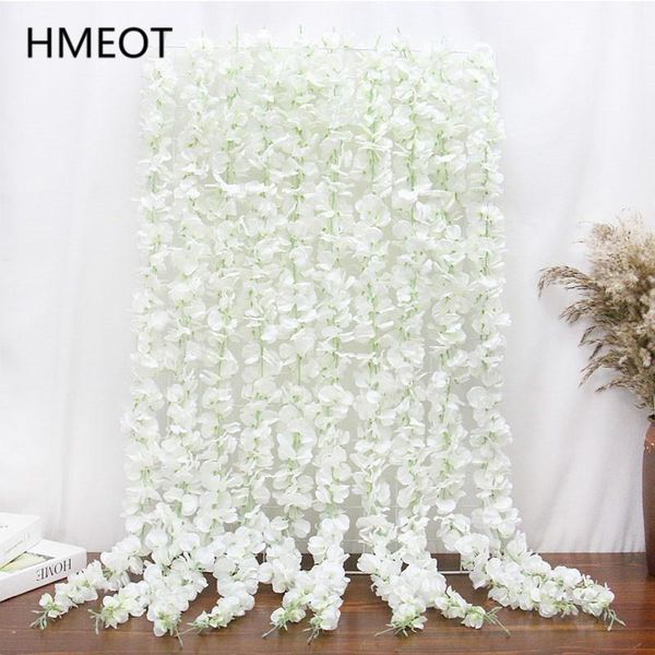 120cm artificial flower wisteria ceiling hang wall cherry blossom vine garland string wedding backdrop decor wreath decorative flowers & wre
120cm artificial flower wisteria ceiling hang wall cherry blossom vine garland string wedding backdrop decor wreath decorative flowers & wre