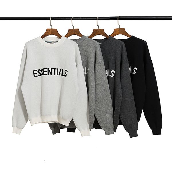 2021fw quality essentials pullovers men women couple winter oversized hip-hop high street fog sweater, Black
2021fw quality essentials pullovers men women couple winter oversized hip-hop high street fog sweater, Black
