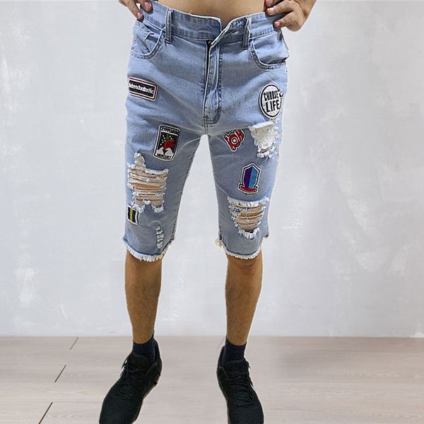 fashion mens stylist denim shorts summer zipper ripped jeans mens slim pants hip hop mens short jeans blue, White;black
fashion mens stylist denim shorts summer zipper ripped jeans mens slim pants hip hop mens short jeans blue, White;black