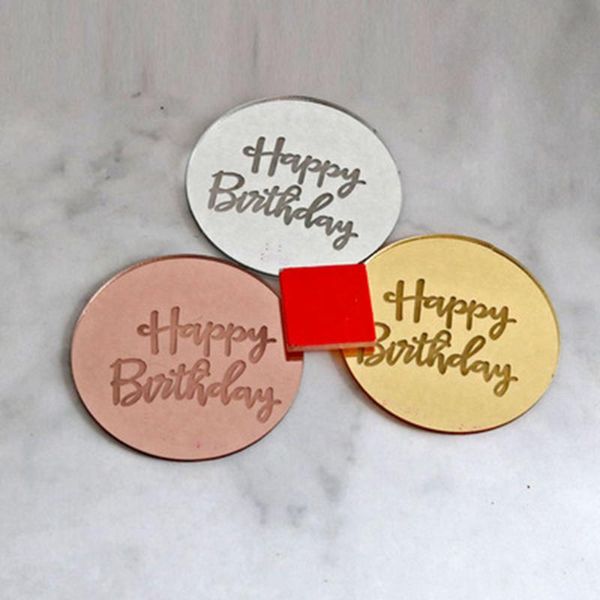 other event & party supplies 50pc gold happy birthday cupcake er rose silver acrylic 3d circle cake for decorations
other event & party supplies 50pc gold happy birthday cupcake er rose silver acrylic 3d circle cake for decorations