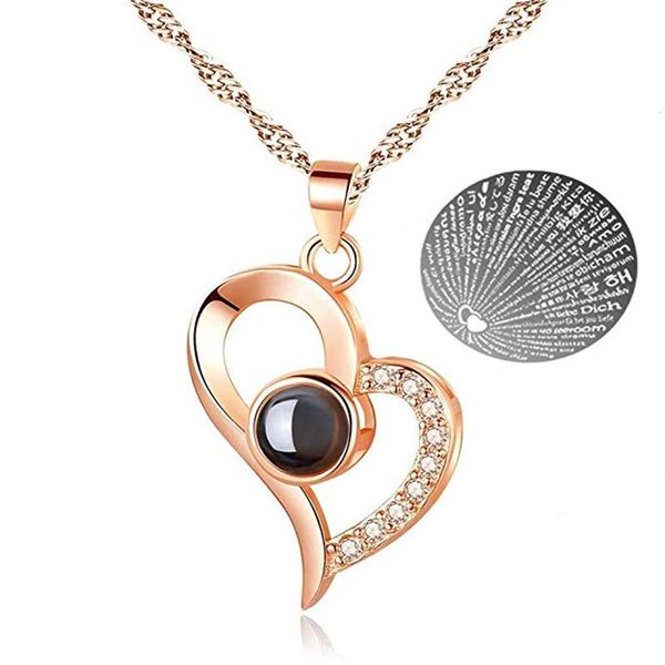 woman necklace love memory projection pendant 100 languages i you to lover mom girlfriend necklaces, Silver
woman necklace love memory projection pendant 100 languages i you to lover mom girlfriend necklaces, Silver