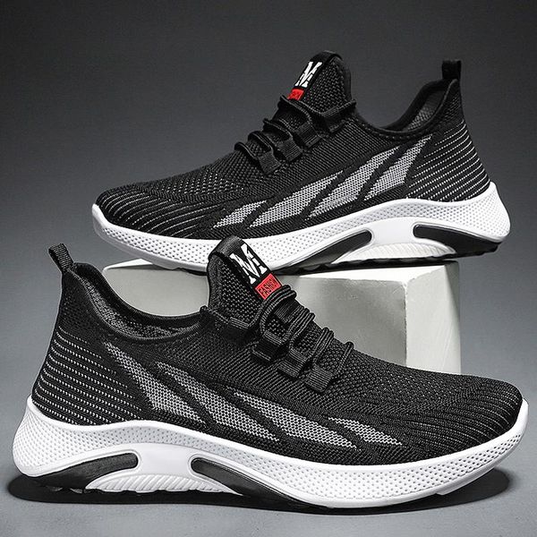 dress shoes style men's breathable shoes, fashion fitness jogging flying thread woven casual comprehensive sports, Black
dress shoes style men's breathable shoes, fashion fitness jogging flying thread woven casual comprehensive sports, Black