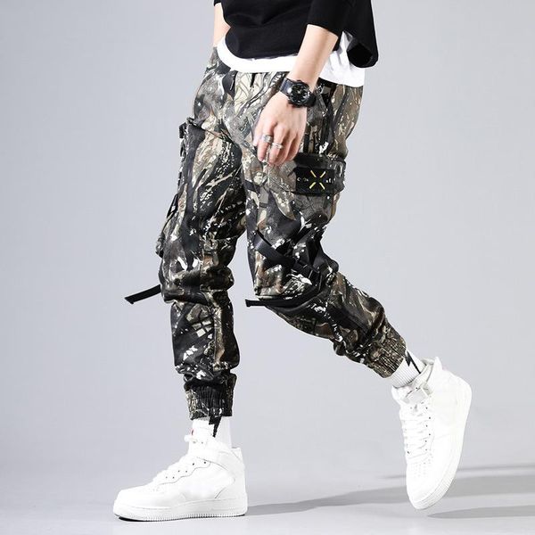 male ankle-length mens pants 2021 hip hop boy multi-pocket elastic waist harem men streetwear punk casual trousers joggers men's, Black
male ankle-length mens pants 2021 hip hop boy multi-pocket elastic waist harem men streetwear punk casual trousers joggers men's, Black