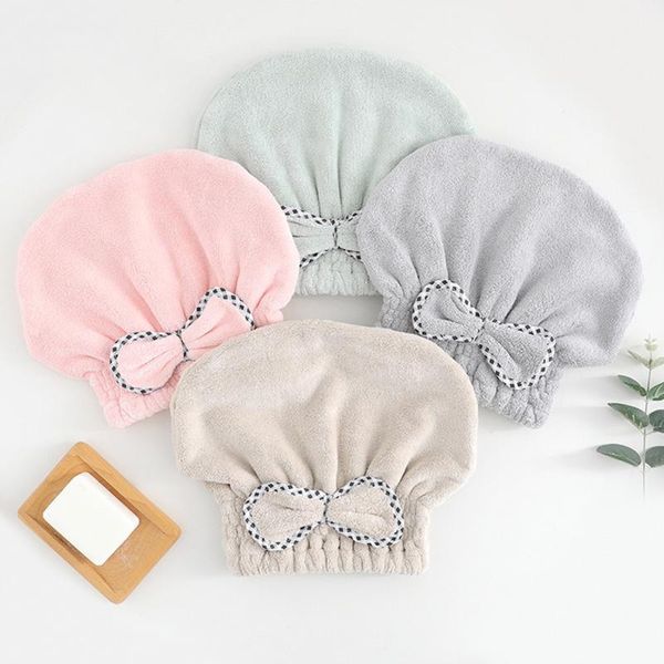 towel thicken microfiber hair quickly dry hat wrapped bowknot bathing cap for bath saunas spa cover #25
towel thicken microfiber hair quickly dry hat wrapped bowknot bathing cap for bath saunas spa cover #25