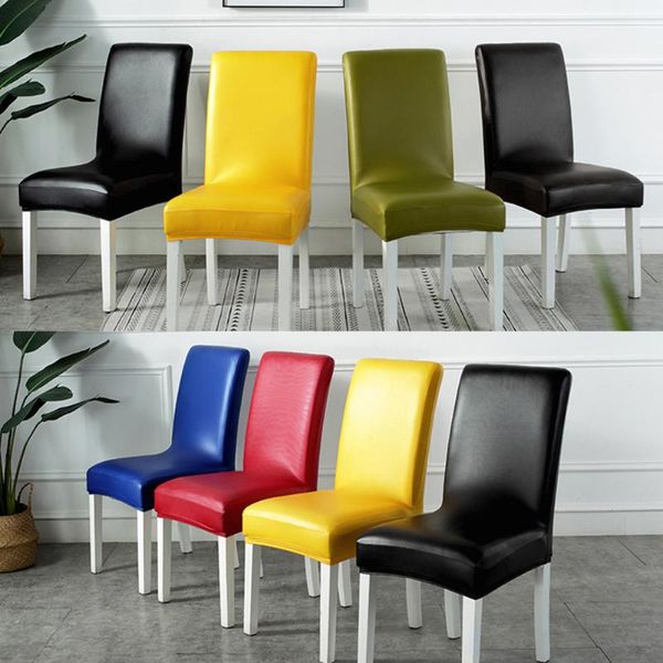 chair covers removable party cover protective solid dining room waterproof pu leather modern elastic stretch restaurant wedding banquet
chair covers removable party cover protective solid dining room waterproof pu leather modern elastic stretch restaurant wedding banquet