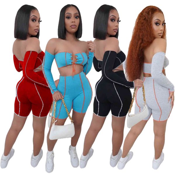 summer women pants tracksuits leisure one shoulder splicing bandage vest shorts solid color slim two-piece jogger suit a001, White
summer women pants tracksuits leisure one shoulder splicing bandage vest shorts solid color slim two-piece jogger suit a001, White