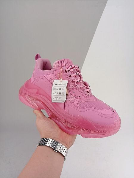 trend new fashion retro triple-s shoes casual sports thick soled grandpa shoes increased versatile cushion fresh taro pink color triple s cl
trend new fashion retro triple-s shoes casual sports thick soled grandpa shoes increased versatile cushion fresh taro pink color triple s cl