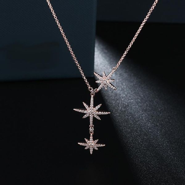 chains s925 sterling silver classic star necklace female six-pointed pendant clavicle chain fashion personality moroccan jewelry
chains s925 sterling silver classic star necklace female six-pointed pendant clavicle chain fashion personality moroccan jewelry